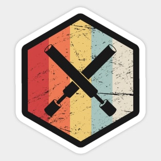 Retro Vintage LARPing Swords Sticker